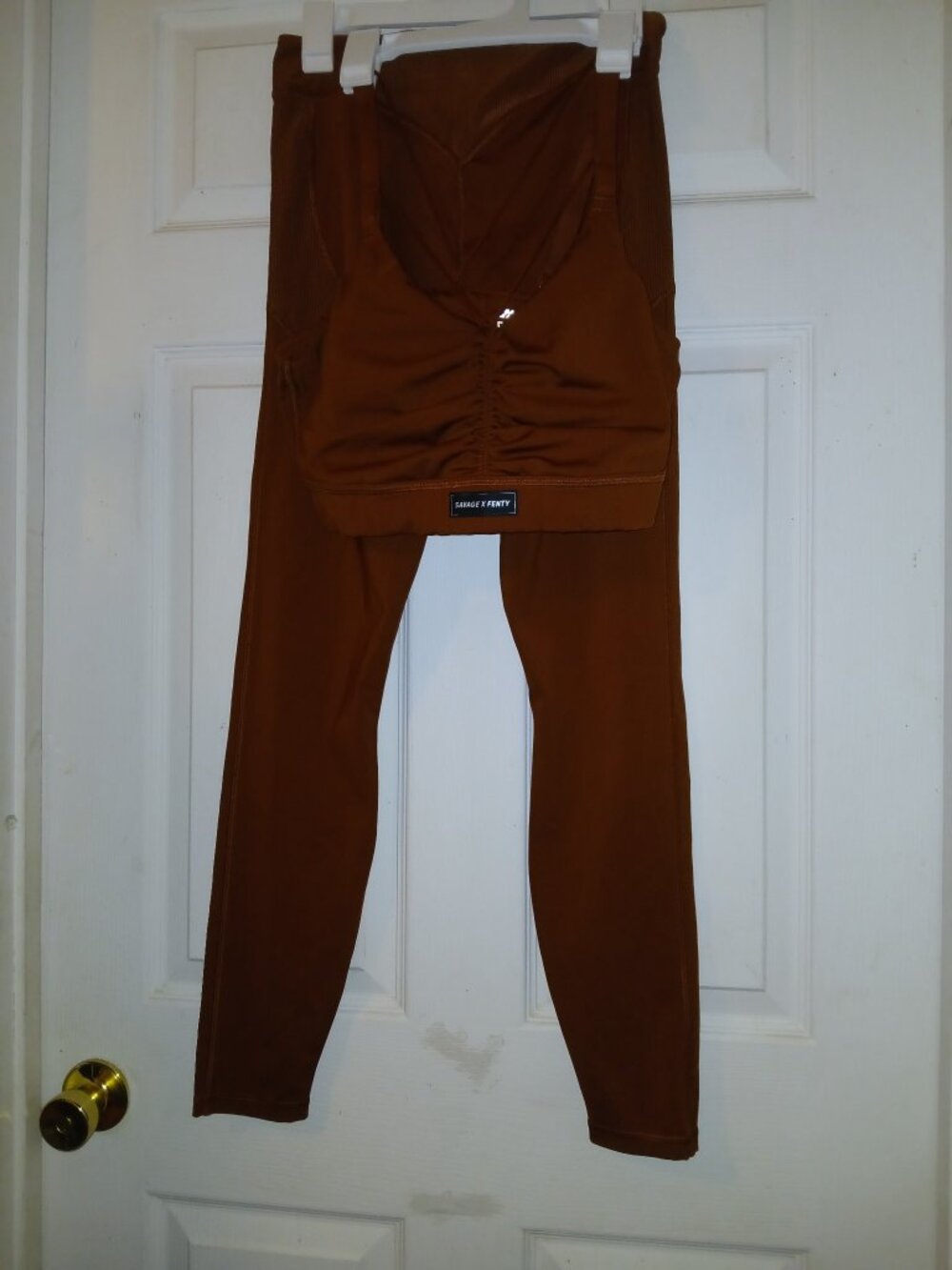 Savage X Fenty Women’s Brown Workout Set